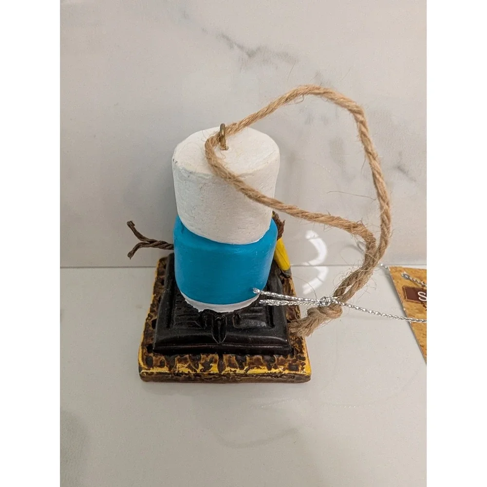 Ganz The Original S'mores #1 Teacher Snowman Ornament 2009 Resin 995204